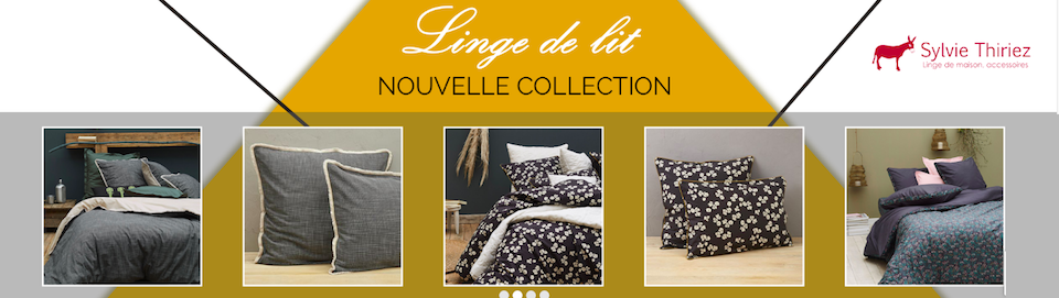 collection linge de lit Sylvie Thiriez hiver 2019/2020